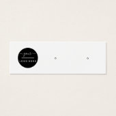 Aangepaste logo sociale mediaspotkaart mini visitekaartjes (Voorkant)