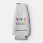 Aangepaste Logo speciale acties voor bedrijven - Flesjeskoeler (Voorkant)