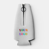 Aangepaste Logo speciale acties voor bedrijven - Flesjeskoeler (Achterkant)