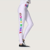 Aangepaste Logo speciale acties voor bedrijven - Leggings (Rechts)
