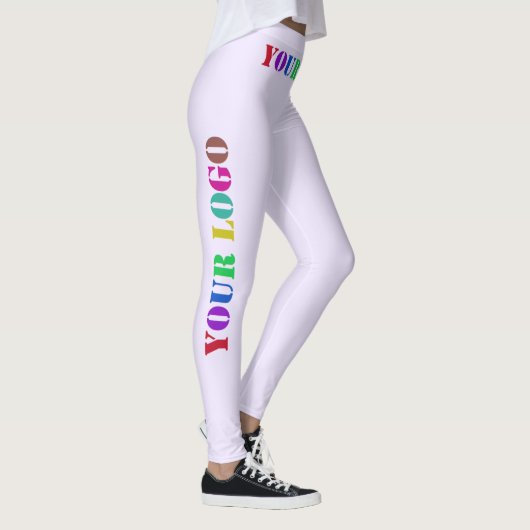 Aangepaste Logo speciale acties voor bedrijven - Leggings (Rechts)