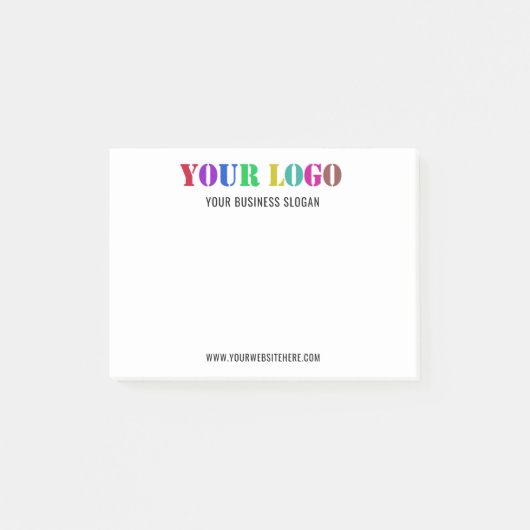 Aangepaste Logo speciale acties voor bedrijven - Post-it® Notes (Voorkant)