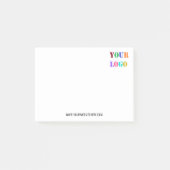 Aangepaste Logo speciale acties voor bedrijven - Post-it® Notes (Voorkant)