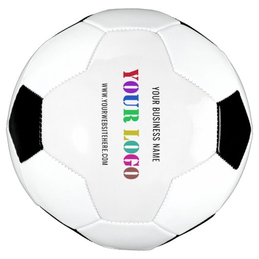 Aangepaste Logo speciale acties voor bedrijven - Voetbal (Gedraaid)