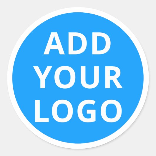 Aangepaste Logo — Specificaties Ronde Sticker (Voorkant)