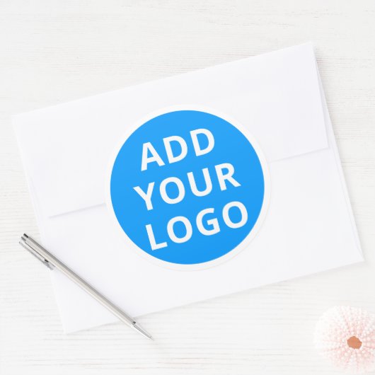 Aangepaste Logo — Specificaties Ronde Sticker (Envelop)