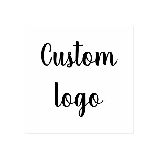 Aangepaste logo stempel, stempel voor pakketten, a (Afrduk)