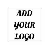 Aangepaste logo-stempel, zakelijke logo-stempel, a rubberstempel (Afrduk)