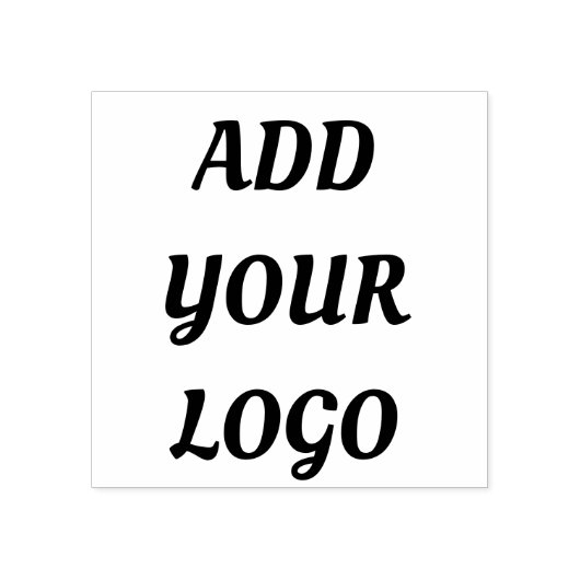 Aangepaste logo-stempel, zakelijke logo-stempel, a rubberstempel (Afrduk)