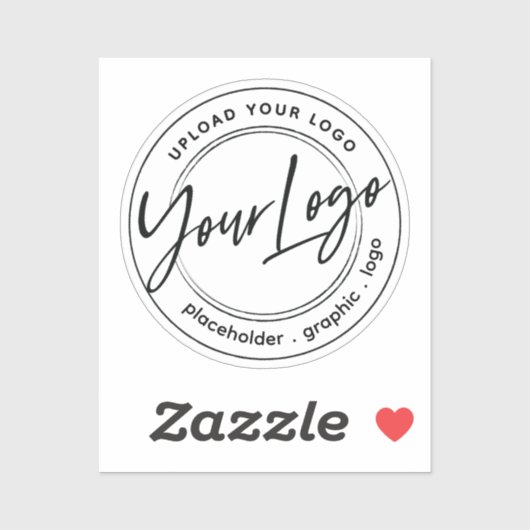 Aangepaste Logo Sticker (Vel)