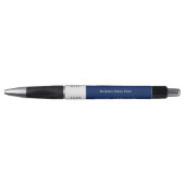 Aangepaste Logo Stijlvolle Navy Blue Naam Titel Bu Pen (Voorkant)