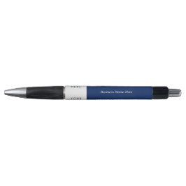 Aangepaste Logo Stijlvolle Navy Blue Naam Titel Bu Pen