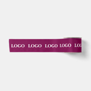 AANGEPASTE LOGO STIJLVOOL MODERN KLEIN BEDRIJF SATIJNEN LINT