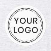 Aangepaste logo stof kleding labels (Design 1)