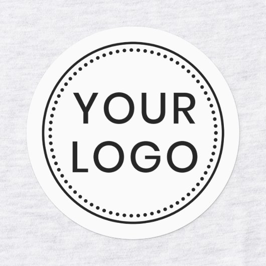 Aangepaste logo stof kleding labels (Design 1)