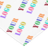 Aangepaste Logo-tablet - Promotie uw bedrijf Tafelkleed (Gekanteld)