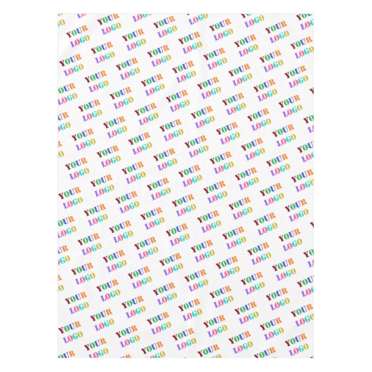 Aangepaste Logo-tablet - Promotie uw bedrijf Tafelkleed (Voorkant)