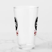Aangepaste Logo & tekst 16oz gepersonaliseerd bier Glas (Rechts)