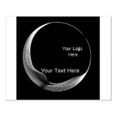 Aangepaste Logo tekst Afbeelding Wood Art Rubber S Rubberstempel (Afrduk)