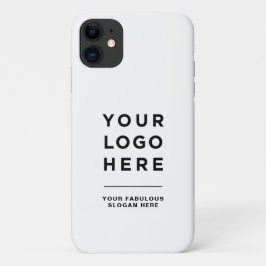 Aangepaste Logo Tekst Apple iPhone Cases Geen Mini