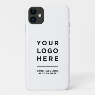 Aangepaste Logo Tekst Apple iPhone Cases Geen Mini
