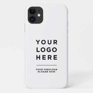 Aangepaste Logo Tekst Apple iPhone Cases Geen Mini