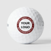 Aangepaste Logo Tekst en Kleuren Golfballen Stempe (Voorkant)