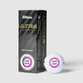 Aangepaste Logo tekst en kleuren persoonlijke Golf Golfballen (Verpakking)