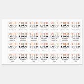 Aangepaste Logo tekst en landelijke kleding Labels (Vel)