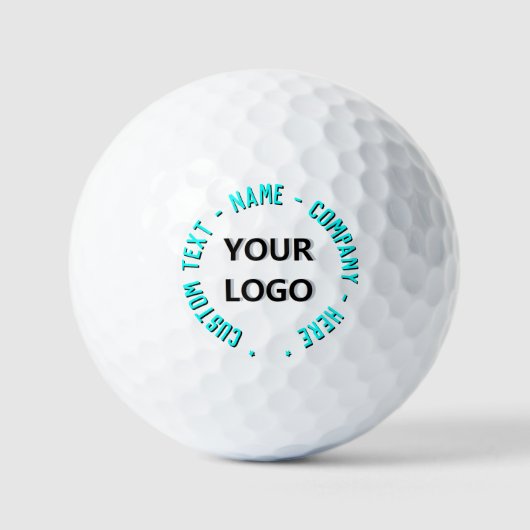 Aangepaste Logo Tekst Merk Stempels Golfballen Voo (Voorkant)