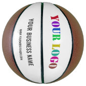 Aangepaste logo tekst promotionele basketbal voorb (Verticaal)