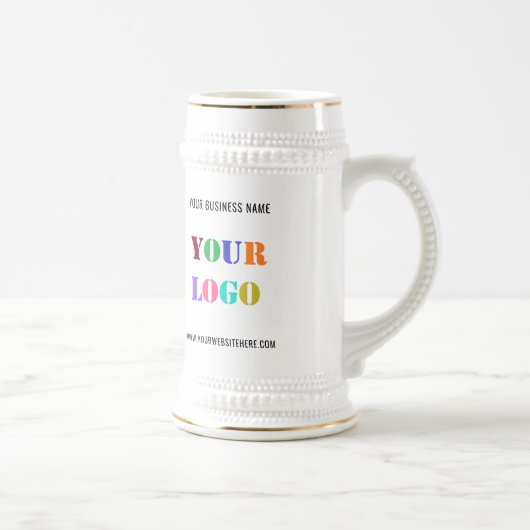 Aangepaste Logo Tekst Promotionele Business Beer S Bierpul (Rechts)