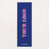 Aangepaste Logo Tekst Promotionele Gepersonaliseer Yogamat (Achterkant)