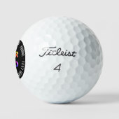 Aangepaste Logo tekst stempels golfballen Kies kle (Logo)