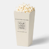 Aangepaste Logo & Tekst Verpakking popcorn Bedankdoosjes (Popped)