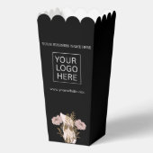 Aangepaste Logo & Tekst Verpakking popcorn Bedankdoosjes (Achterkant)