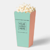 Aangepaste Logo & Tekst Verpakking popcorn Bedankdoosjes (Popped)