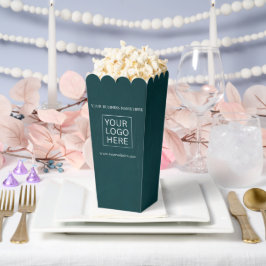 Aangepaste Logo & Tekst Verpakking popcorn Bedankdoosjes
