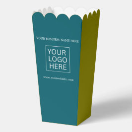 Aangepaste Logo & Tekst Verpakking popcorn Bedankdoosjes