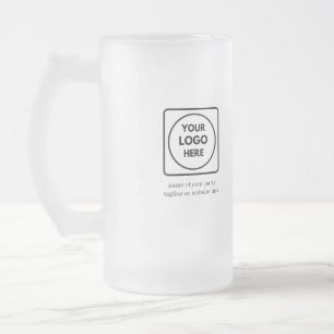 Aangepaste logo-tekst Vorstbier Promotiebeker Matglas Bierpul