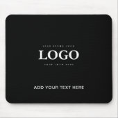 Aangepaste Logo | tekstverwerkingsbedrijf Muismat (Voorkant)