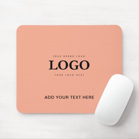 Aangepaste Logo | tekstverwerkingsbedrijf Muismat (Met muis)