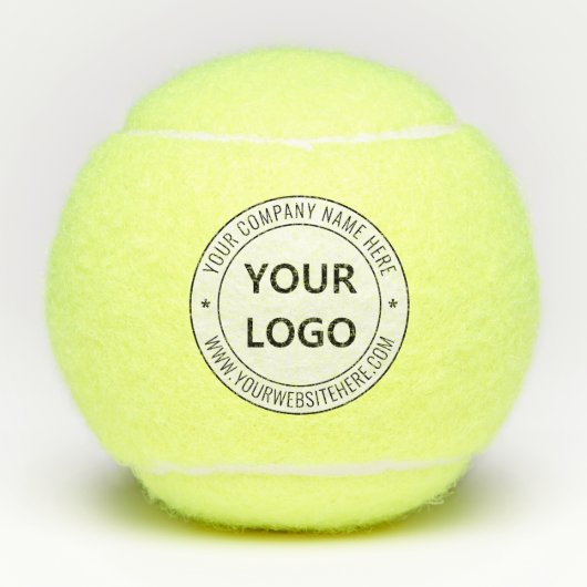 Aangepaste Logo Tennis Balls aangepast aan aangepa Tennisballen (Voorkant)