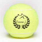 Aangepaste Logo Tennis Balls Tennisballen (Voorkant)