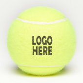 Aangepaste logo tennisballen (Achterkant)