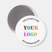 Aangepaste Logo Text Business promotionele magneet (Voorkant / Achterkant)