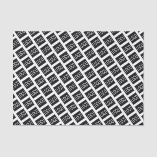 Aangepaste Logo Tissuepapier (Voorkant)