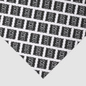 Aangepaste Logo Tissuepapier (Detail)