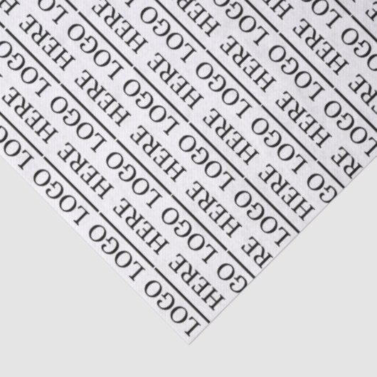 Aangepaste Logo Tissuepapier (Detail)