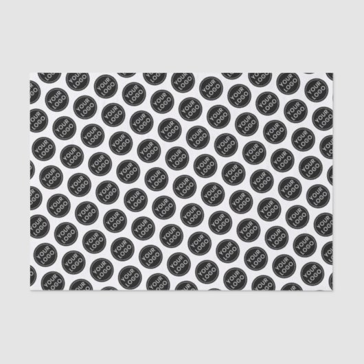 Aangepaste logo tissuepapier zakelijke verpakking (Voorkant)